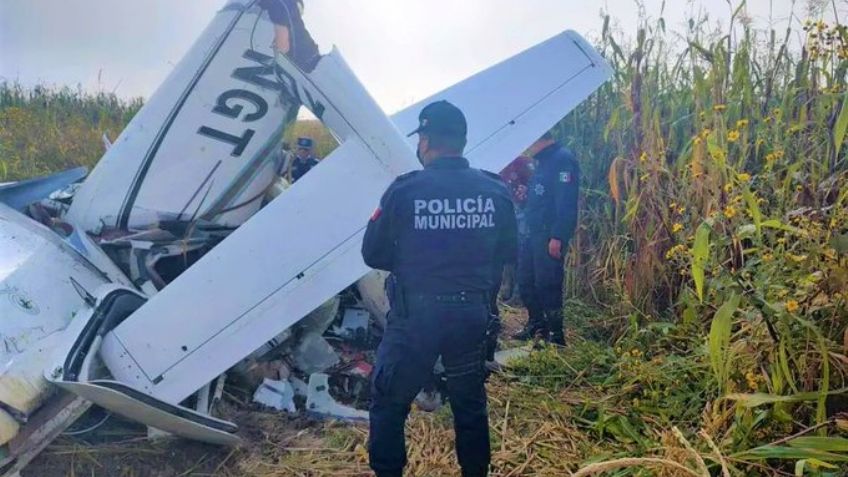 Fatídico accidente en el Estado de México deja 3 muertos; avioneta se desplomó