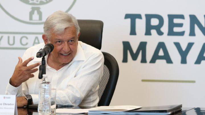 (FOTO) "Habrá Tren Maya": AMLO celebra reinicio de obras del tramo 5, de Cancún a Tulum