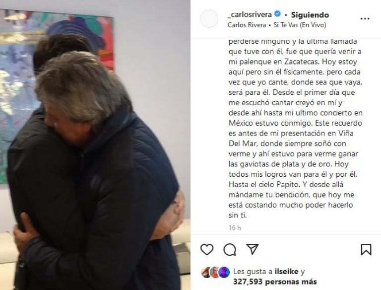 Publicación de Carlos Rivera