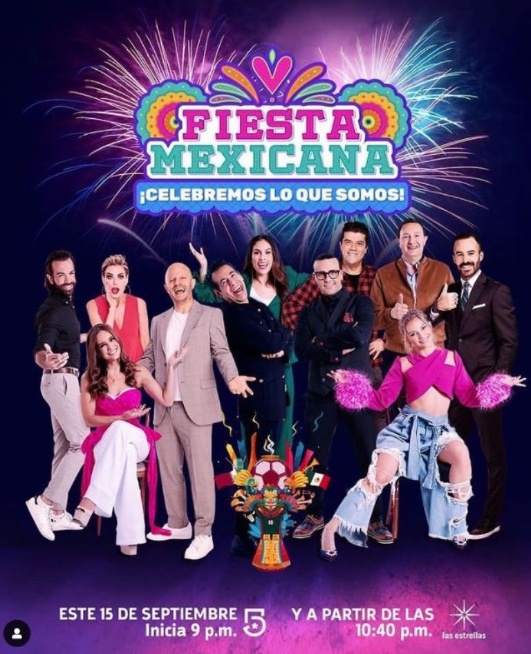 Facundo conducirá la Fiesta Mexicana 2022