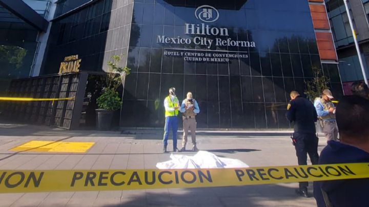Logran identificar al hombre que se arrojó desde la ventana de un hotel en la CDMX