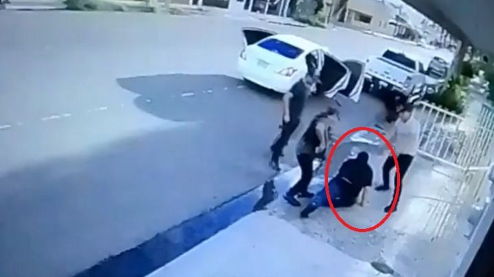 VIDEO: A plena luz del día, sicarios 'levantan' a hombre en Ciudad Obregón; FGJE investiga