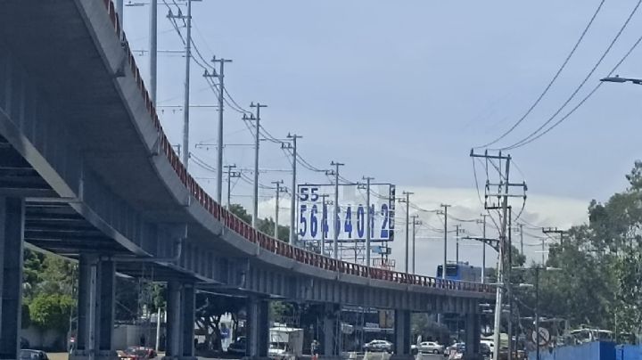 Trolebús Elevado podría inaugurarse incompleto; Sheinbaum afirmó que le faltan dos trabes