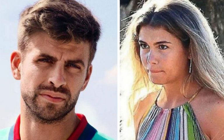 Piqué y Clara Chía 