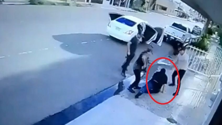VIDEO: A plena luz del día, sicarios 'levantan' a hombre en Ciudad Obregón; FGJE investiga