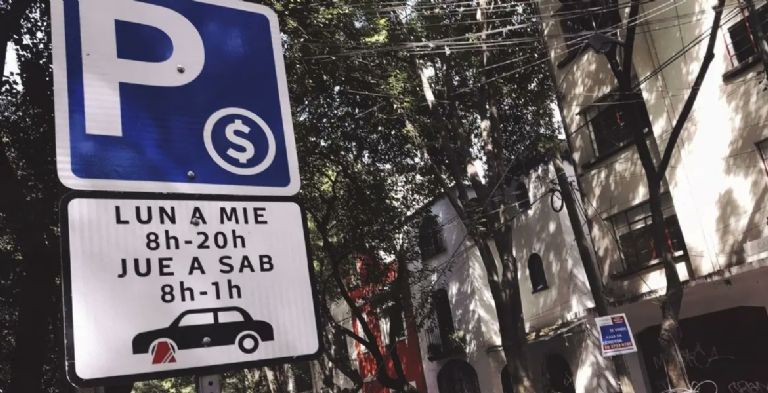 Horario de parquímetros en algunas zonas de la CDMX