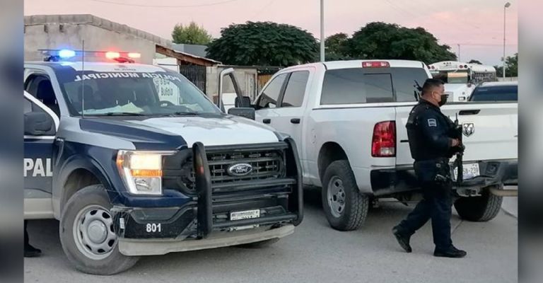 Autoridades llegan al sitio