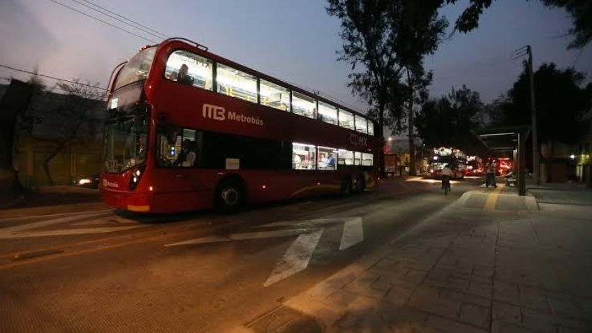 Intensa lluvia en CDMX causa cierre en estas estaciones de la L6 del Metrobús