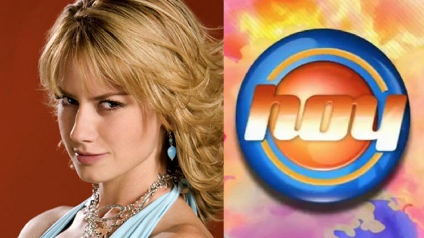 Sin exclusividad en Televisa y tras perder protagónico, exactriz de TV Azteca reaparece en 'Hoy'
