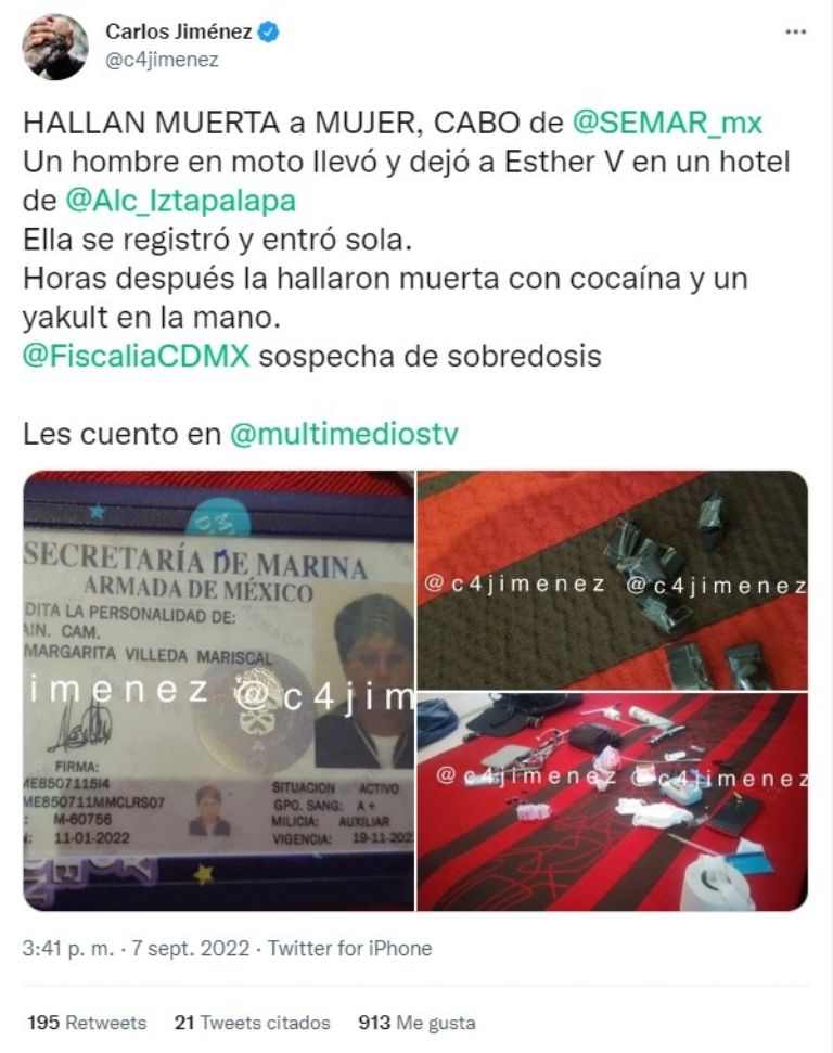 Muerte en hotel de Iztapalapa