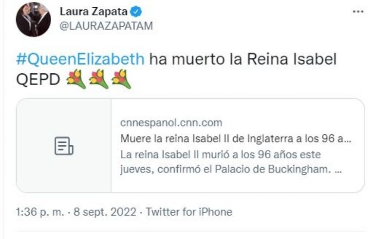 Publicación de Laura Zapata