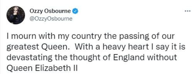 Publicación de Ozzy Osbourn