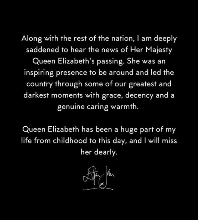 Publicación de Elton John