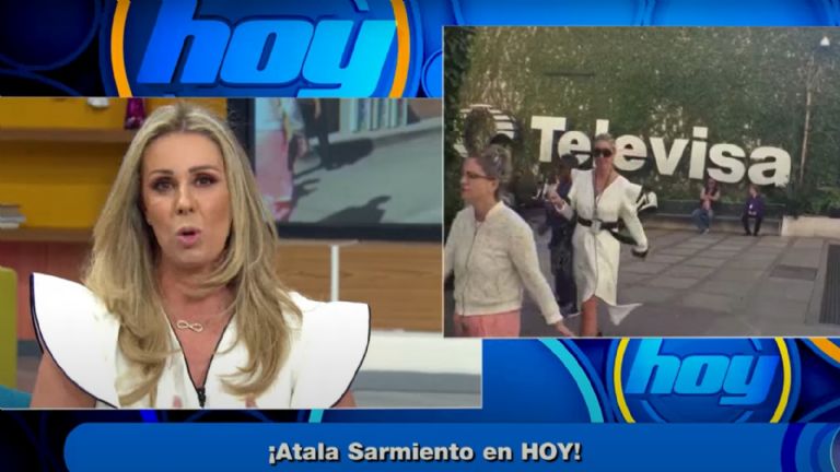 Atala Sarmiento debutó en 'Hoy'