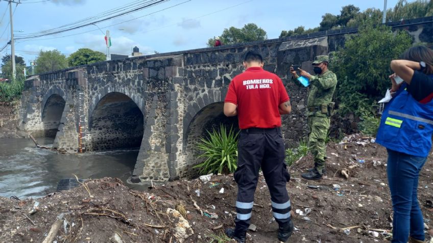 Hidalgo se prepara ante crecida del río Tula; abren albergue y lanzan plan de prevención