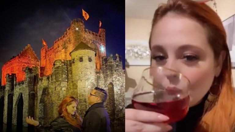 Allisson Lozz la pasó espectacular con su esposo