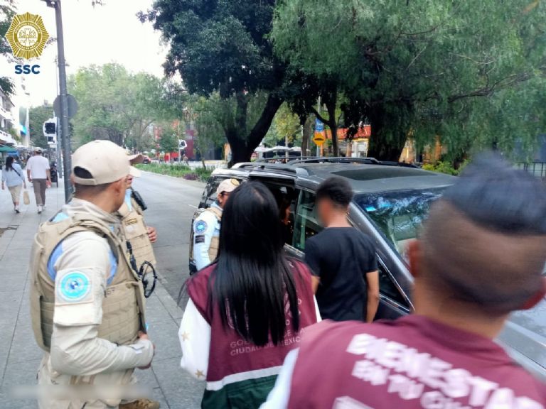 Mujer desaparecida en Polanco