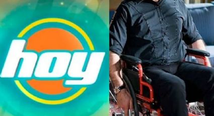 En silla de ruedas y ciego: Tras divorcio y subir 20 kilos, galán de Televisa reaparece en 'Hoy'