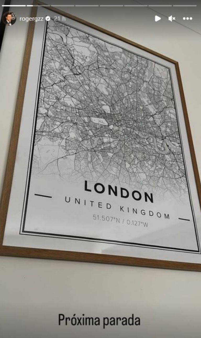 Roger viajará a Londres