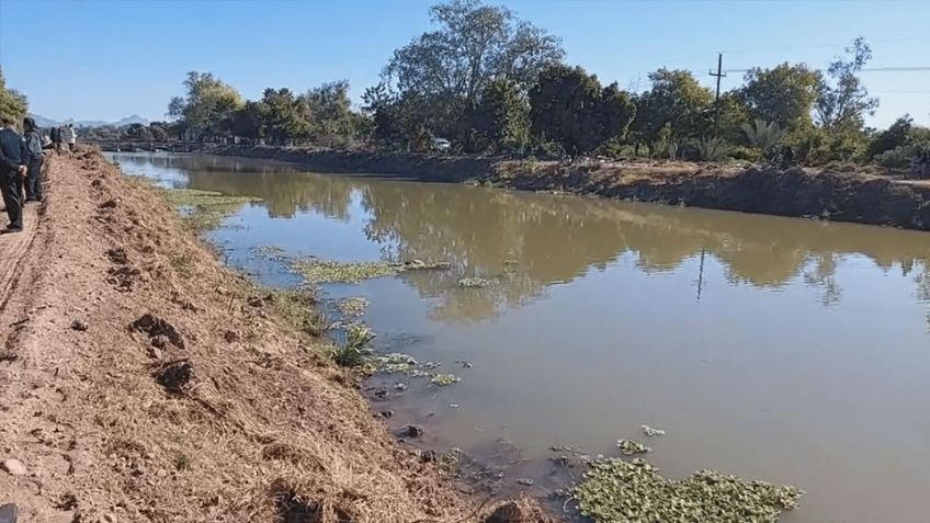 Hombre es hallado sin vida al flotar en las aguas de un canal en El Fuerte, Sinaloa