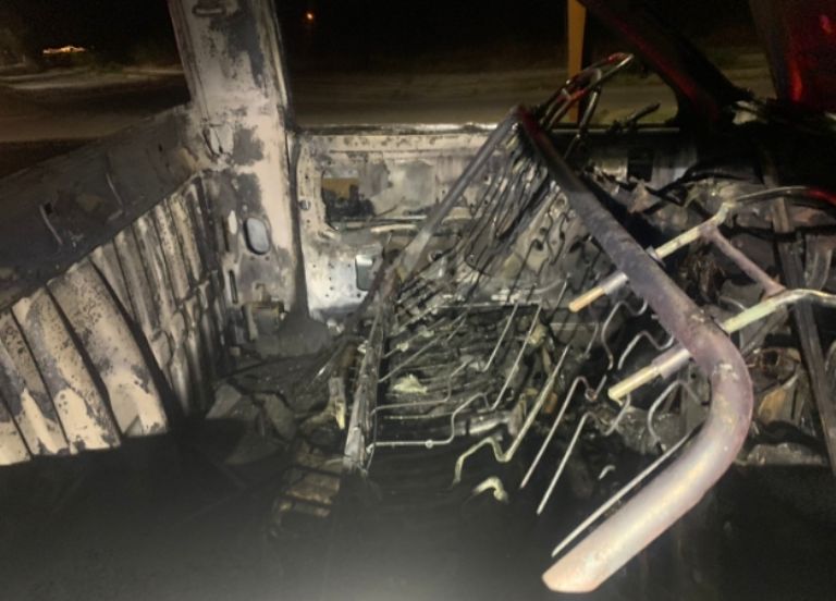 Autoridades se movilizaron por un incendio en Ciudad Obregón. Foto: Facebook