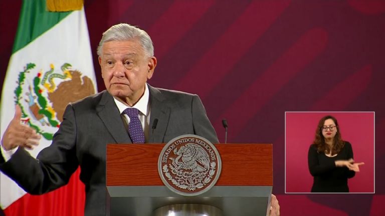 En la imagen, el presidente AMLO en su tradicional conferencia de prensa. Foto: Twitter