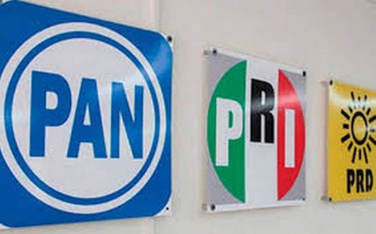 Se confirma alianza 'Va por México' para futuras elecciones. Foto: Internet