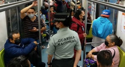 Guardia Nacional en el Metro; Así se distribuyen los elementos en las 190 estaciones