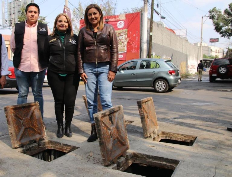 Entrega de obras en la alcaldía Tlalpan