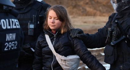 VIDEO: Policía de Alemania detiene a la activista ambiental Greta Thunberg; así se la llevaron