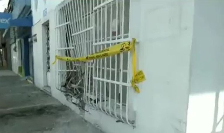 Choque en la alcaldía Benito Juárez