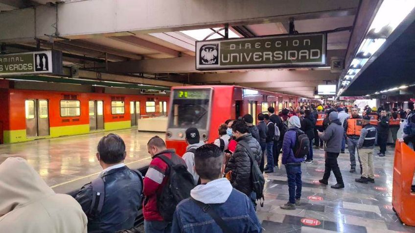 ¿Si hay sabotaje? Vinculan a proceso a mujer que tiró objetos a las vías del Metro de la CDMX