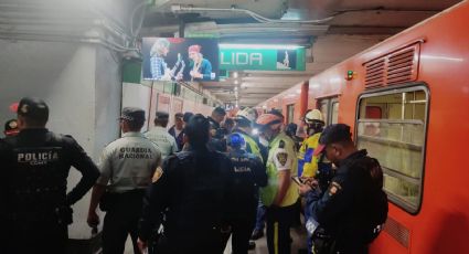 FUERTE IMAGEN: Persona salta a las vías del Metro de la CDMX y muere arrollada por tren