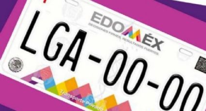 ¡Que no te multen! estos vehículos deben realizar el cambio de placas en Edomex