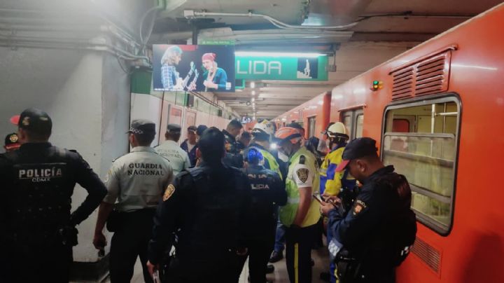 FUERTE IMAGEN: Persona salta a las vías del Metro de la CDMX y muere arrollada por tren