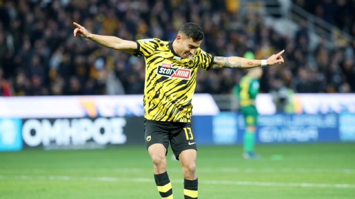 ¡Jugará la Final! AEK de Orbelín Pineda vence en el global a Olympiakos y disputará el título de Copa