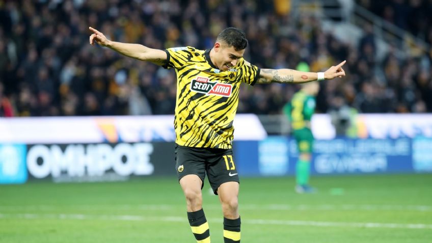 ¡Jugará la Final! AEK de Orbelín Pineda vence en el global a Olympiakos y disputará el título de Copa