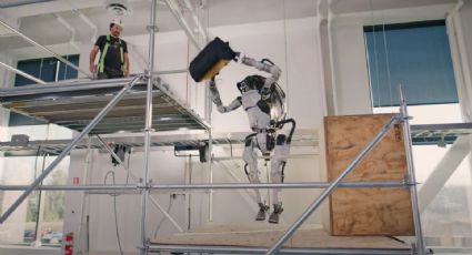 (VIDEO) El futuro es ahora: Crean increíble robot asistente; ayudaría en trabajos de construcción