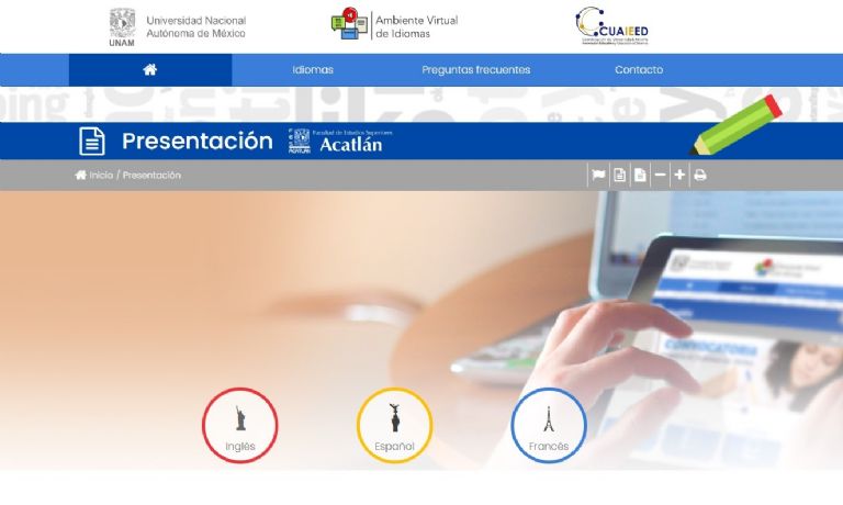 Curso de Inglés gratuito en la UNAM