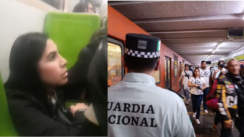 ¿Y la Guardia Nacional? Reportan presunto asalto al interior del Metro de la CDMX