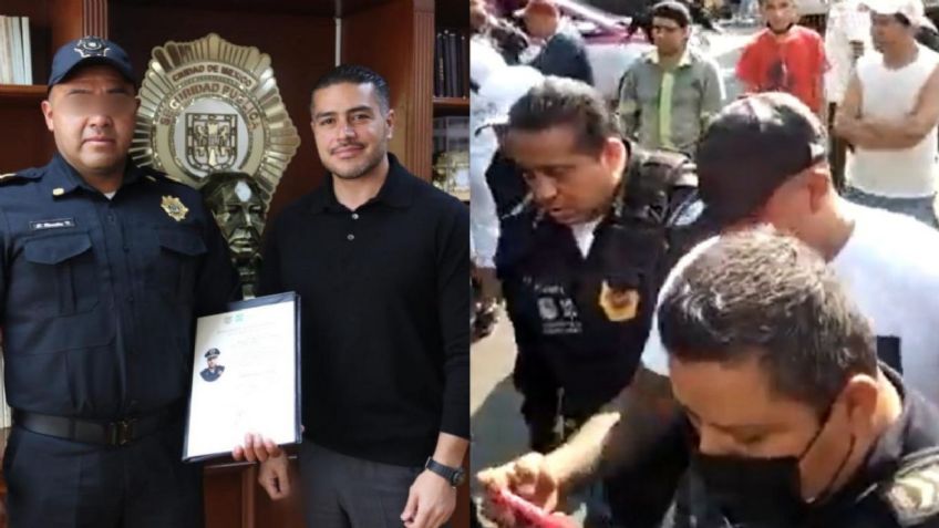 Premian al policía que abatió de un disparo a René Rojas en la alcaldía Iztapalapa