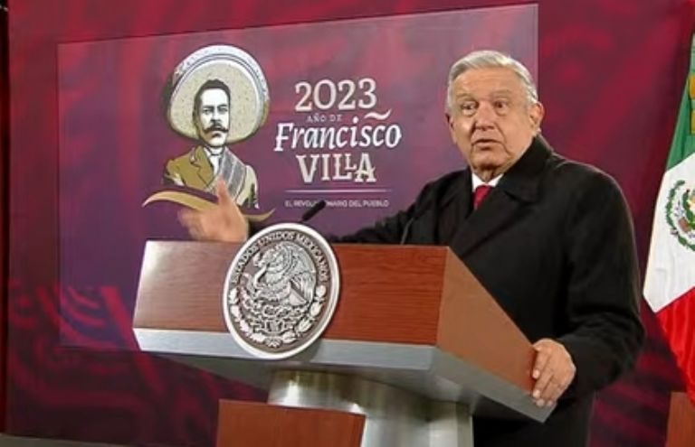 En la imagen, el presidente AMLO en su tradicional conferencia matutina. Foto: Gobierno de México