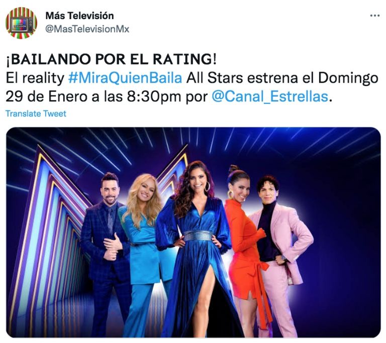 Twitter @MasTelevisionMx