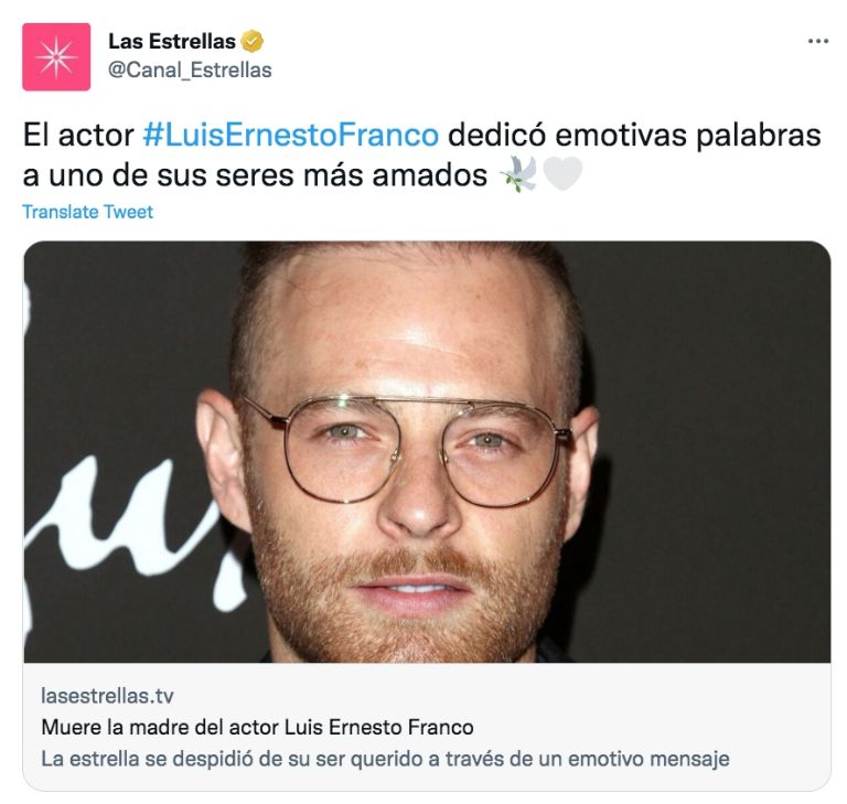 Twitter @Canal_Estrellas