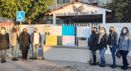 Padres de familia cierran el Centro de Atención Infantil 3 en el municipio de Cajeme