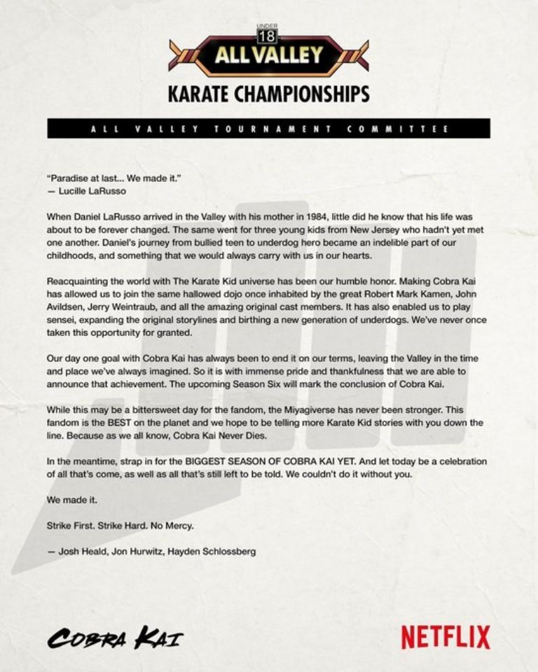 Comunicado de JOsh Heald