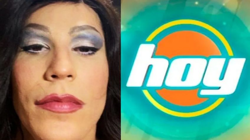 Salió del clóset: Tras veto de Televisa y volverse mujer, polémico actor reaparece en 'Hoy'