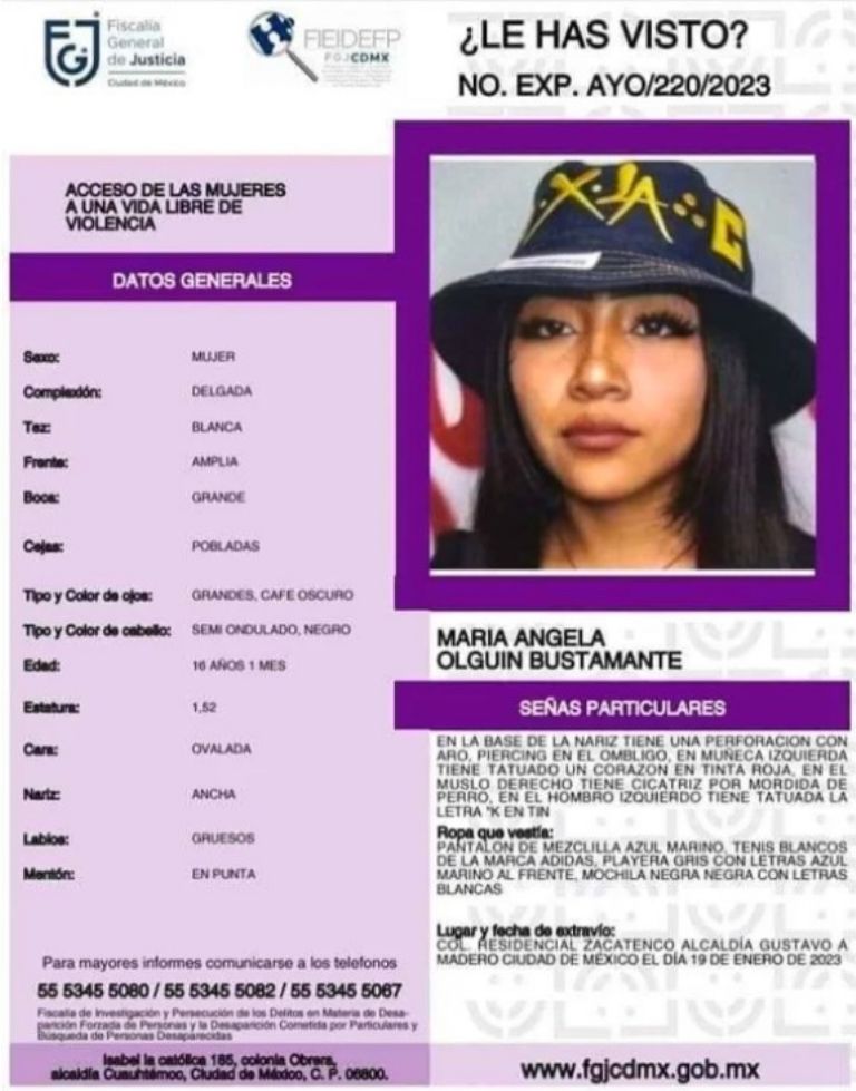 Ficha de María Ángela