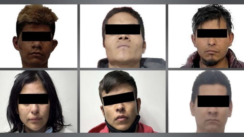 Ponen tras las rejas a seis presuntos ladrones en Edomex; se dedicaban al robo de autos