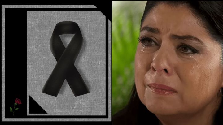 Victoria Ruffo y otros famosos se visten de luto para despedir este famoso: "El rey ha muerto"